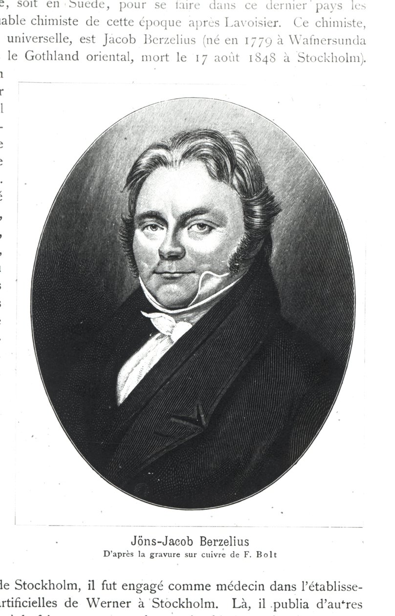 Jons Jakob Berzelius (1779-1848) F. Boltin kaiverruksen jälkeen tekijältä French School