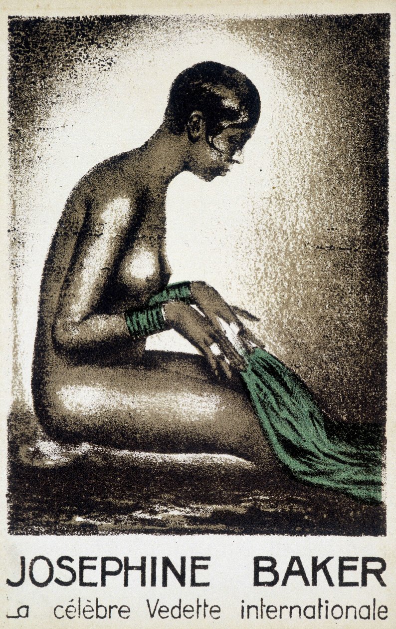 Joséphine Baker: kuuluisa kansainvälinen tähti. sd. tekijältä French School