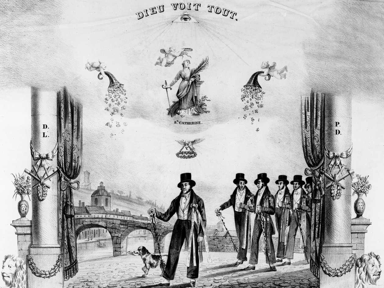 Matkamiehen todistus, 1838 tekijältä French School