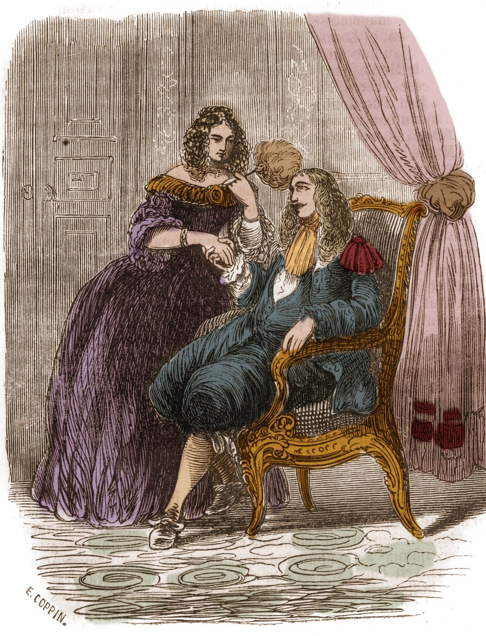 Ranskan kuningas Ludvig XIV (1638-1715) Francoise Athenais