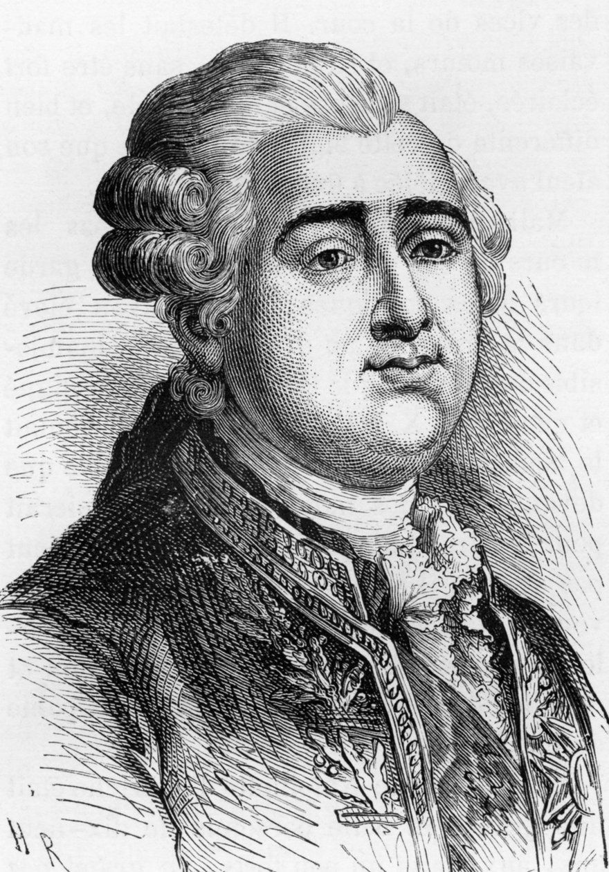 Ranskan kuningas Ludvig XVI (1754-1793) tekijältä French School
