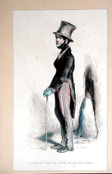 The Jerusalem Street Agent" (värikaiverrus) tekijältä French School