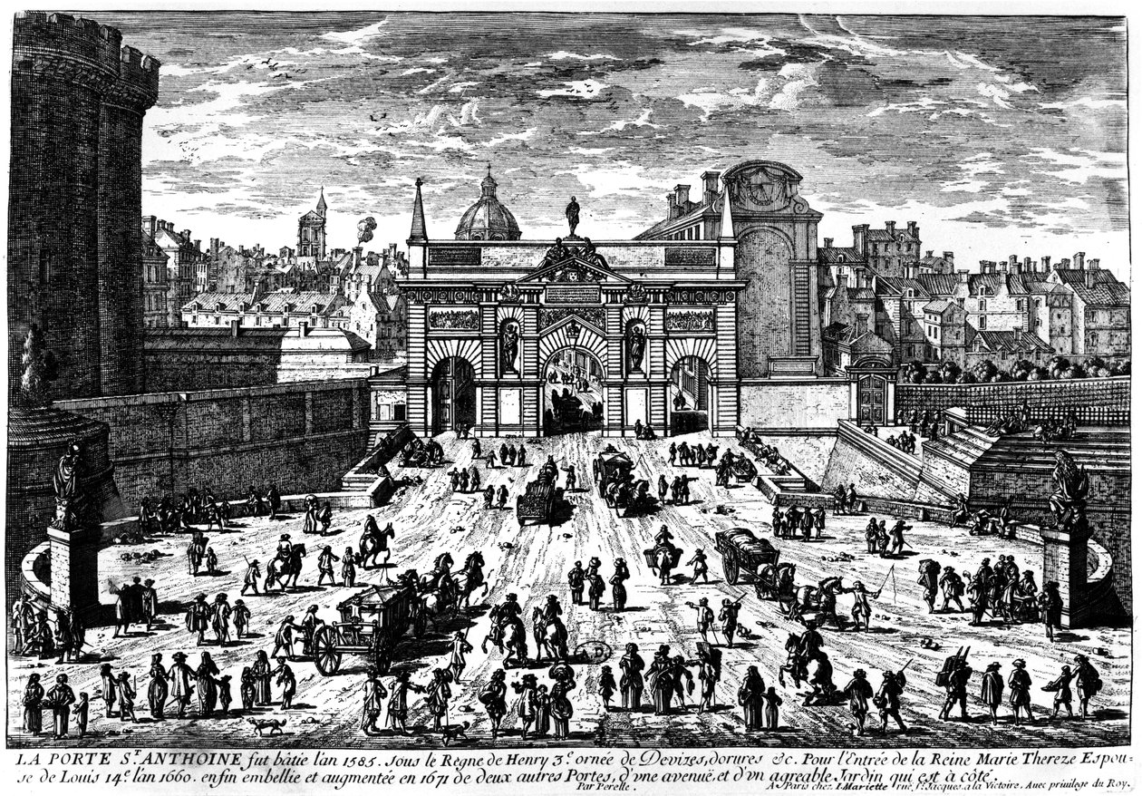 Porte Saint Antoine, Pariisi tekijältä French School