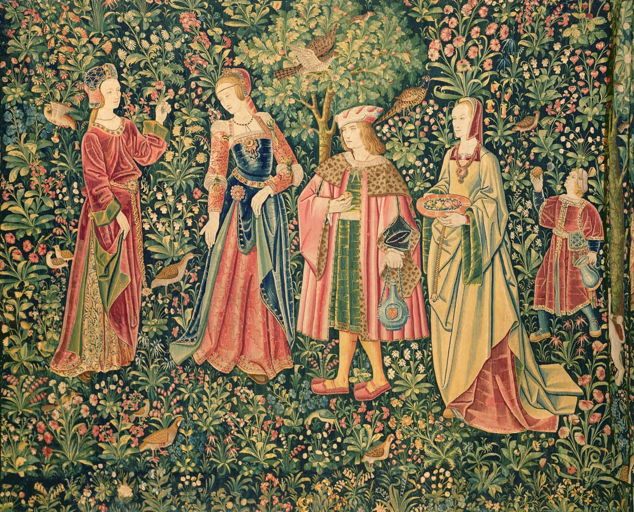 La Vie Seigneuriale: Promenade, Loire Workshop, n. 1500 tekijältä French School