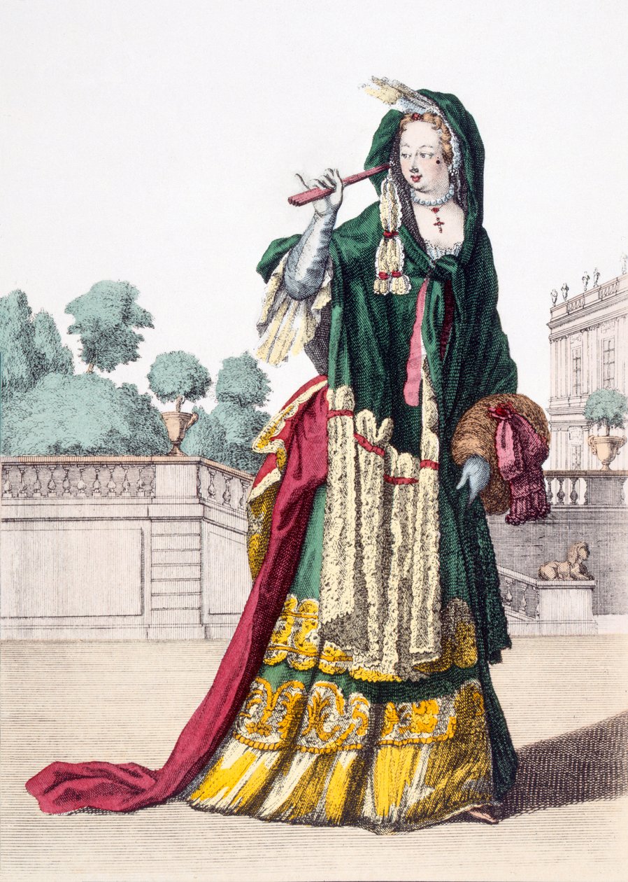 Ladys Green silkkihuivi, 1650 tekijältä French School