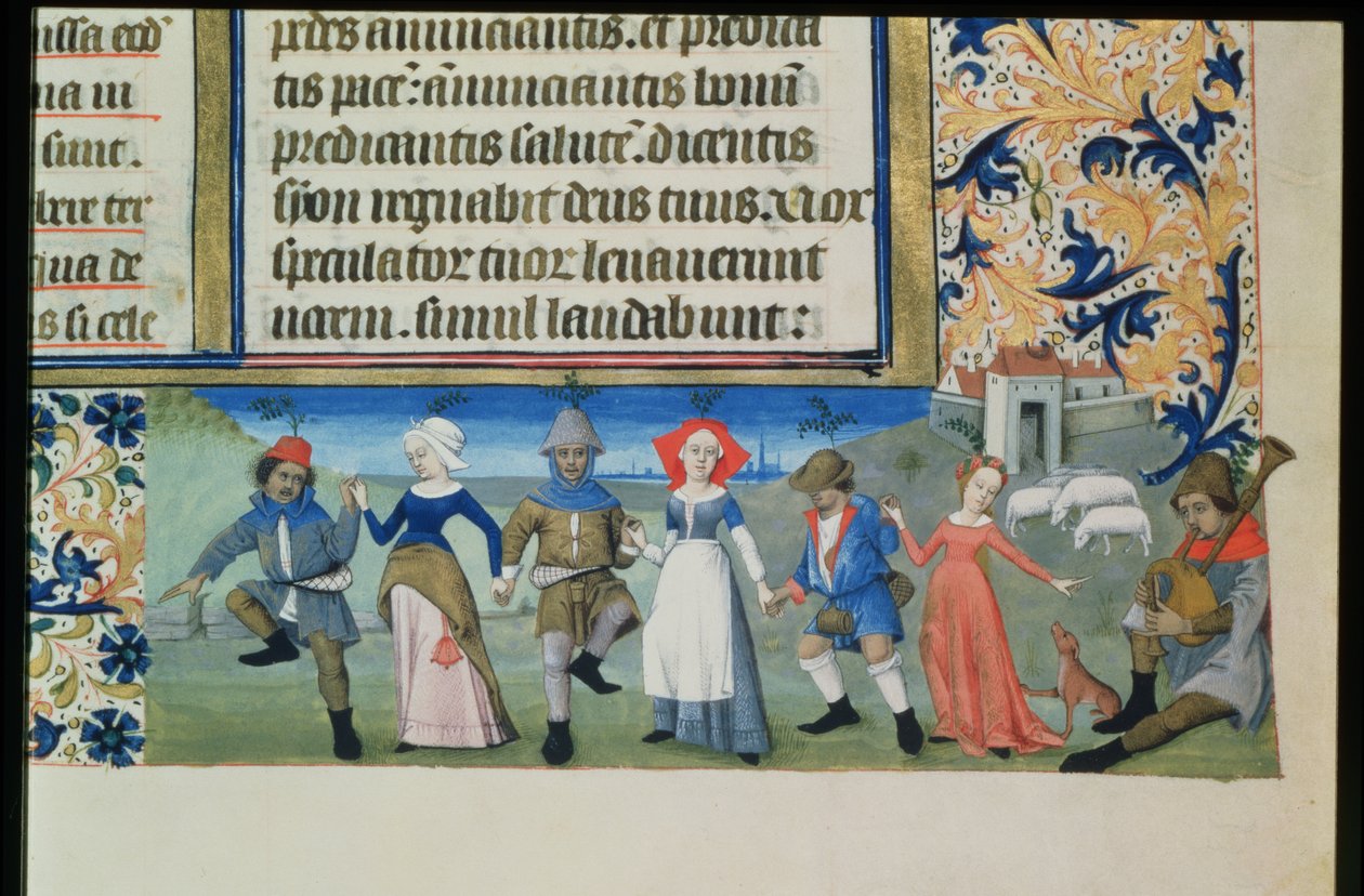 Lat 873 f.21 Paimenten tanssi, Charles of Angoulemen tunteista tekijältä French School