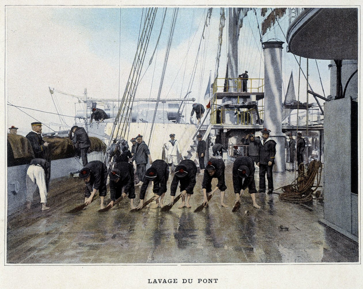 Kannen pesu - ""Military Album - Navy: Life on Board"" tekijältä French School