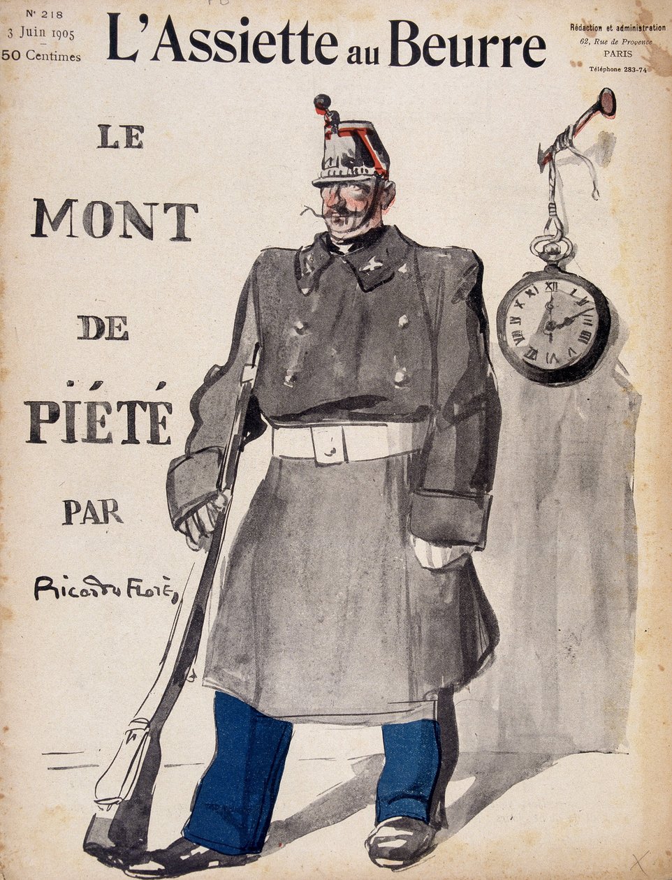 Mont-de-Piété - elokuvassa "Voilautanen" 6.3.1905 tekijältä French School