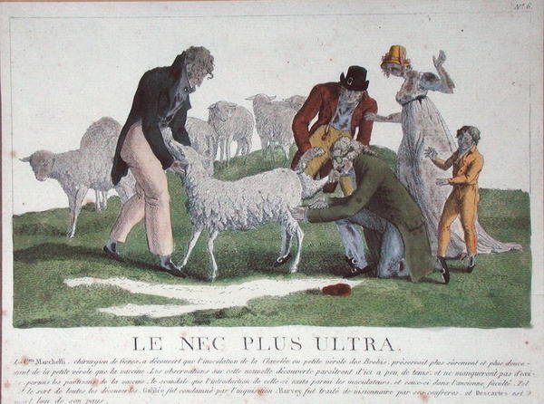 Le Nec Plus Ultra, c.1807 (värillinen kaiverrus) tekijältä French School