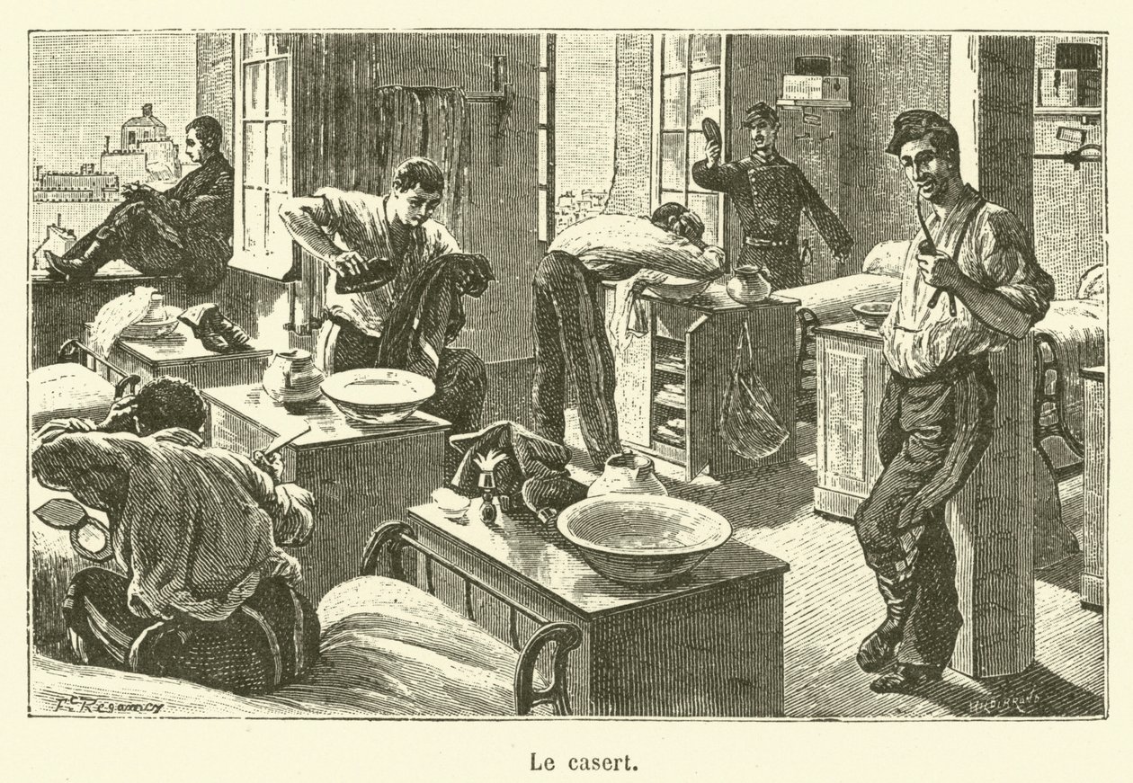 Le casert (kaiverrus) tekijältä French School