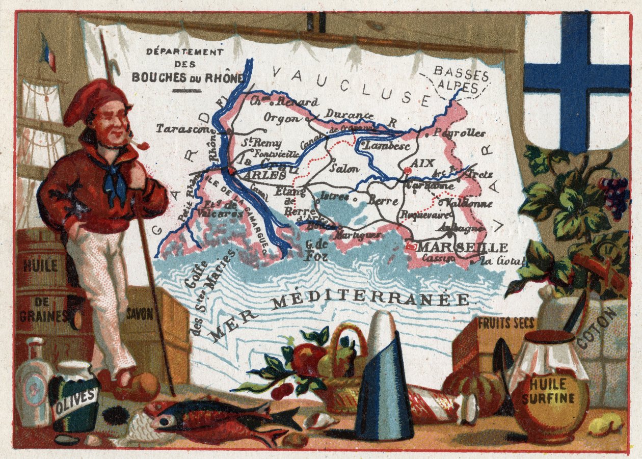 Rhônen suut (Bouches-du-Rhone tekijältä French School