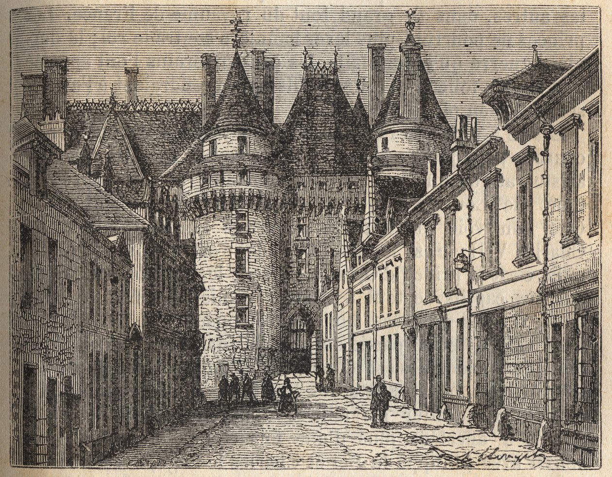 Loiren linnat: Langeais