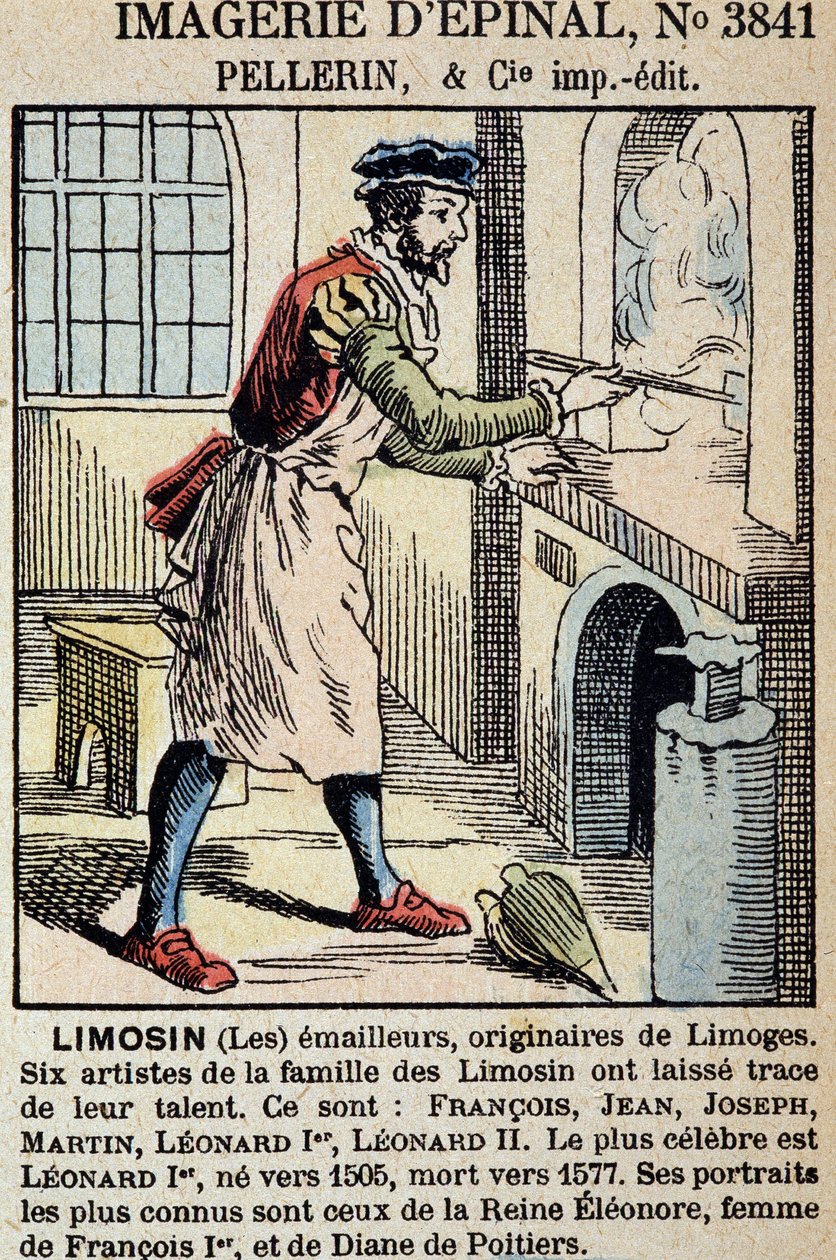 Les enamailleurs Limosin (Limoges) - kuvia Epinalista, toim. Pellerin tekijältä French School