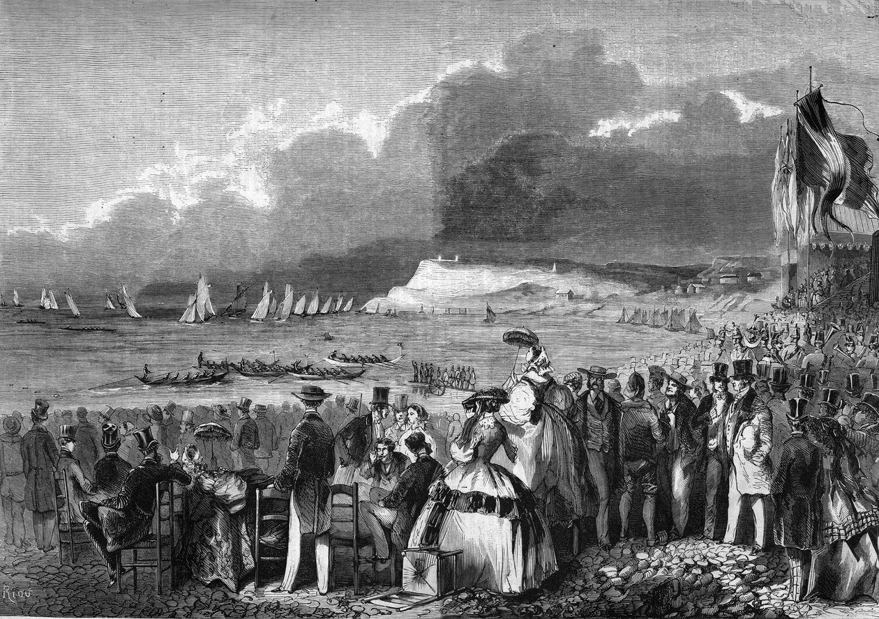 Le Havren regatat vuonna 1857. tekijältä French School