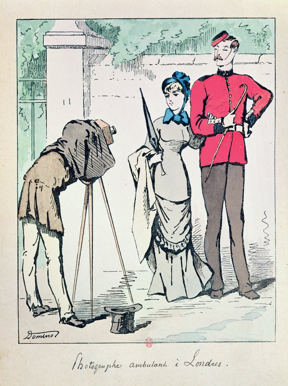 Lontoon katuvalokuvaaja. 1800-luvun lopulla tekijältä French School