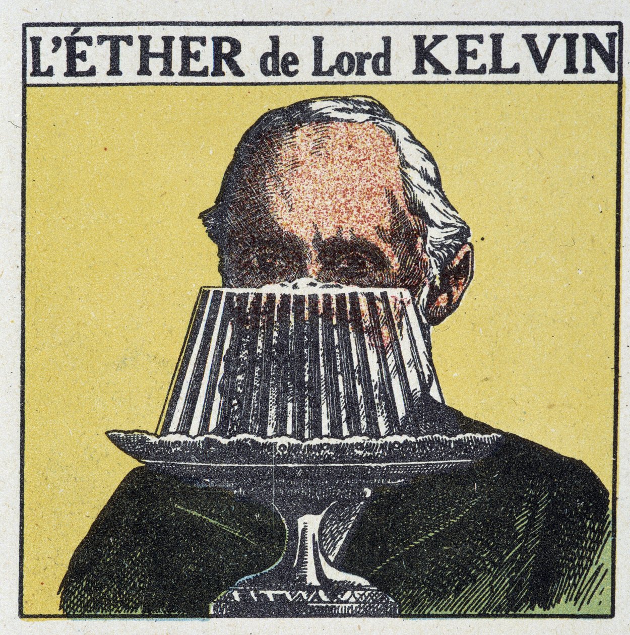 Lord Kelvin (William Thomson) ja hyytelöön liittyvä eetterin käsite - Arnouldin teoksessa "Energia, sen muunnokset, sen sovellukset", toim. Quillet, 1900-luku tekijältä French School