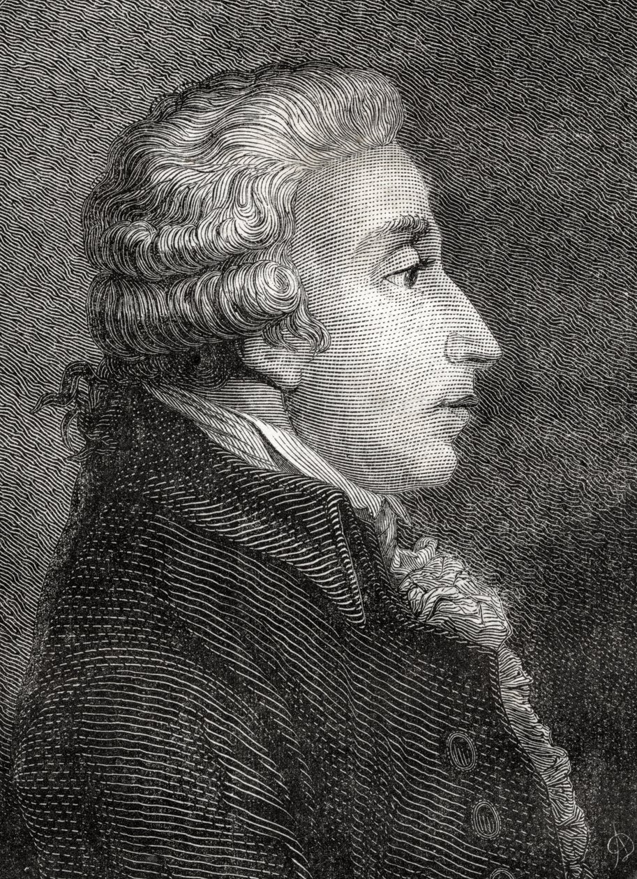 Louis-Felix de Wimpfen, Louis Blancin (1811-82) teoksesta "Histoire de la Revolution Francaise". tekijältä French School