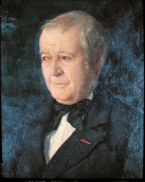 Louis Auguste Mercier (1811-82) (öljy kankaalle) tekijältä French School