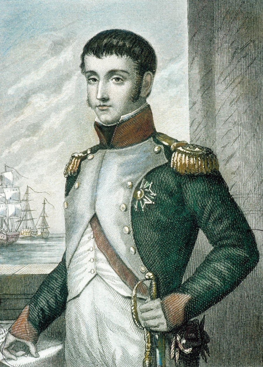 Louis Bonaparte (värillinen kaiverrus) tekijältä French School
