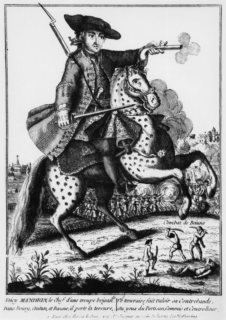 Louis Mandrin (1724-55) tekijältä French School