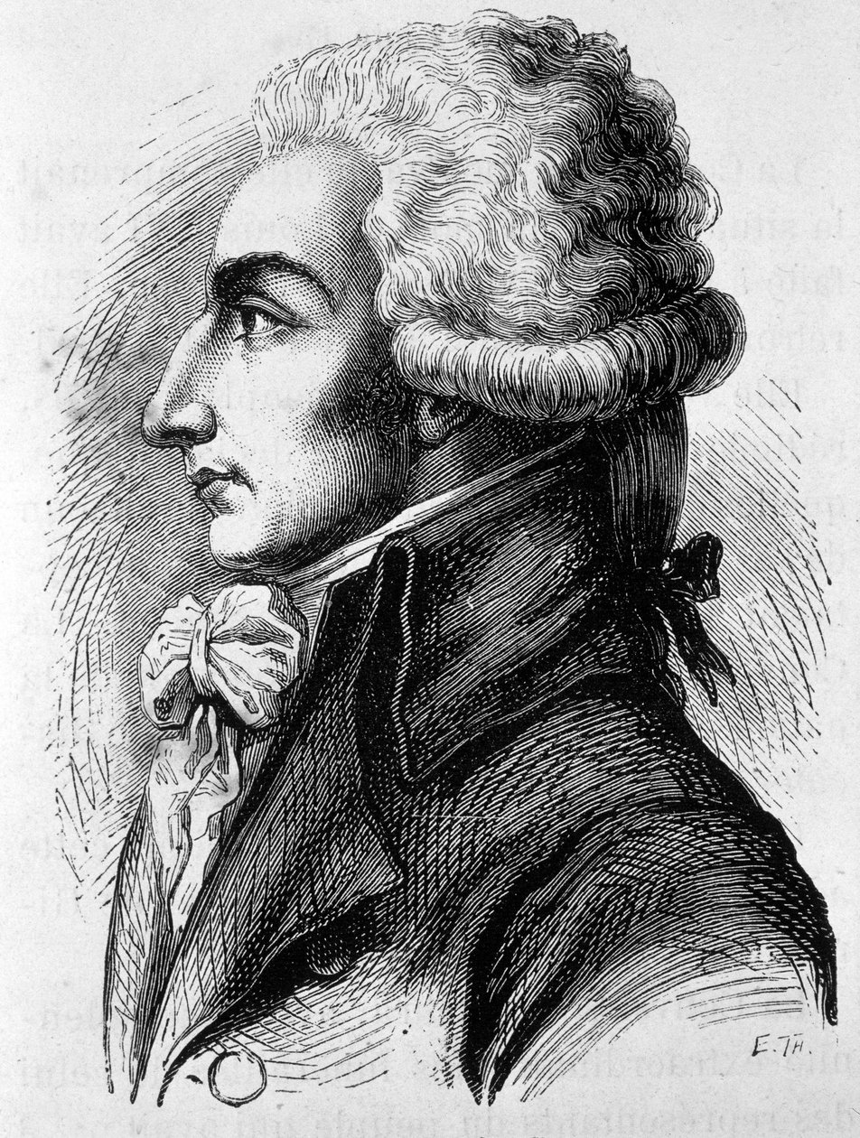 Louis Michel Lepeletier, markiisi de Saint-Fargeau (Saint Fargeau), ranskalainen poliitikko (1760-1793) - Henri Martinin teoksessa "Ranskan historia" tekijältä French School