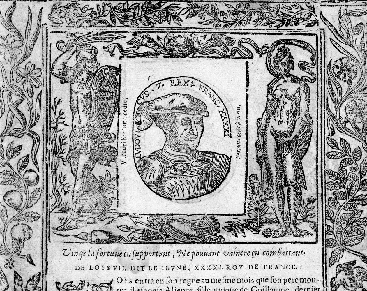 Louis VII nuori tekijältä French School