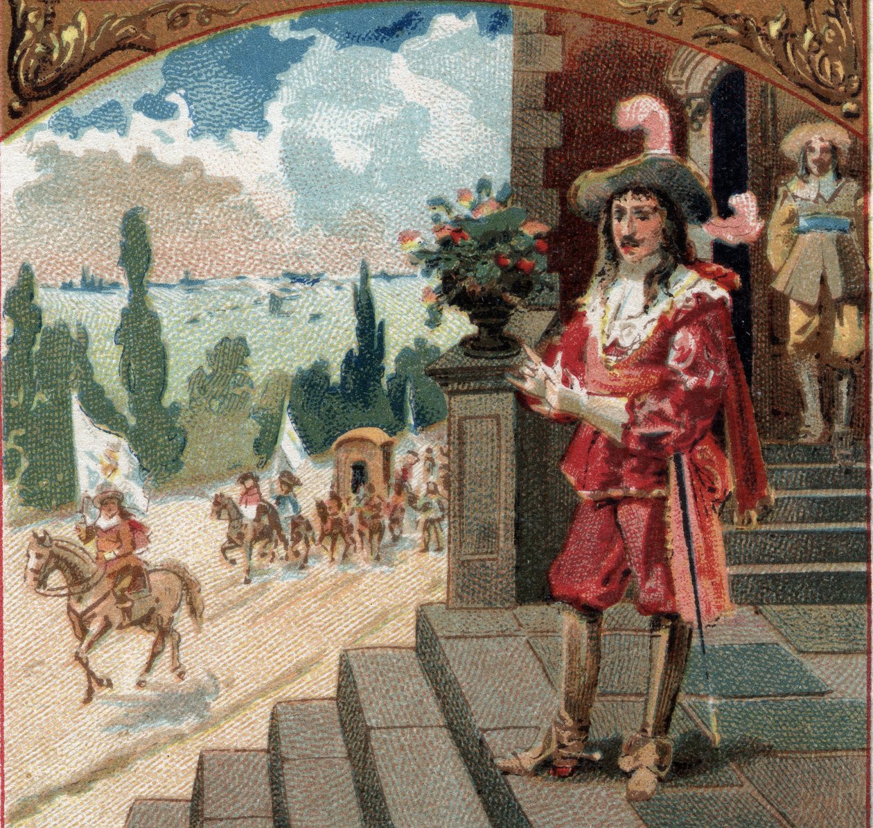 Ludvig XIII (1601-1643) vietti yön 5. kesäkuuta tekijältä French School