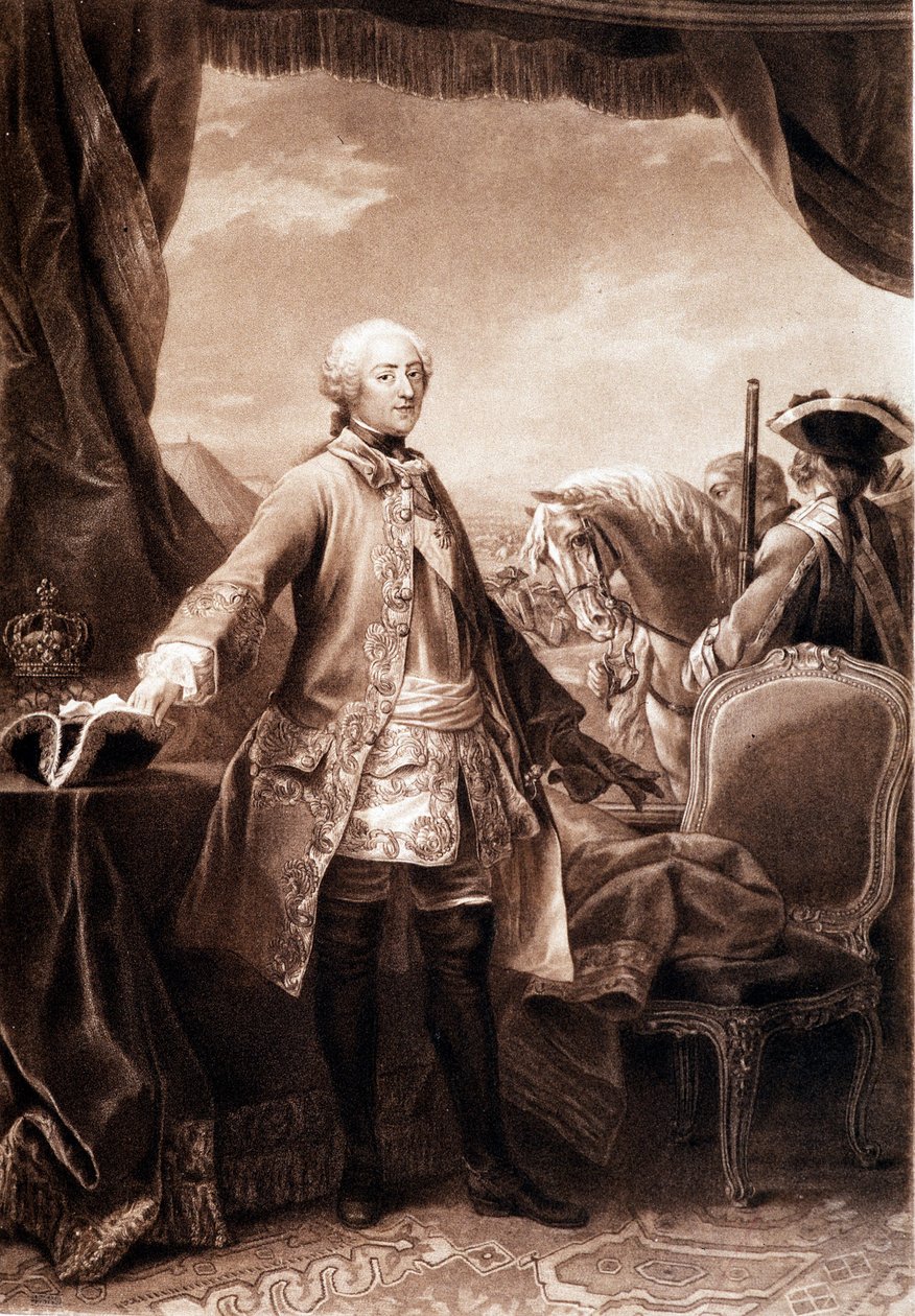Ludvig XV tekijältä French School