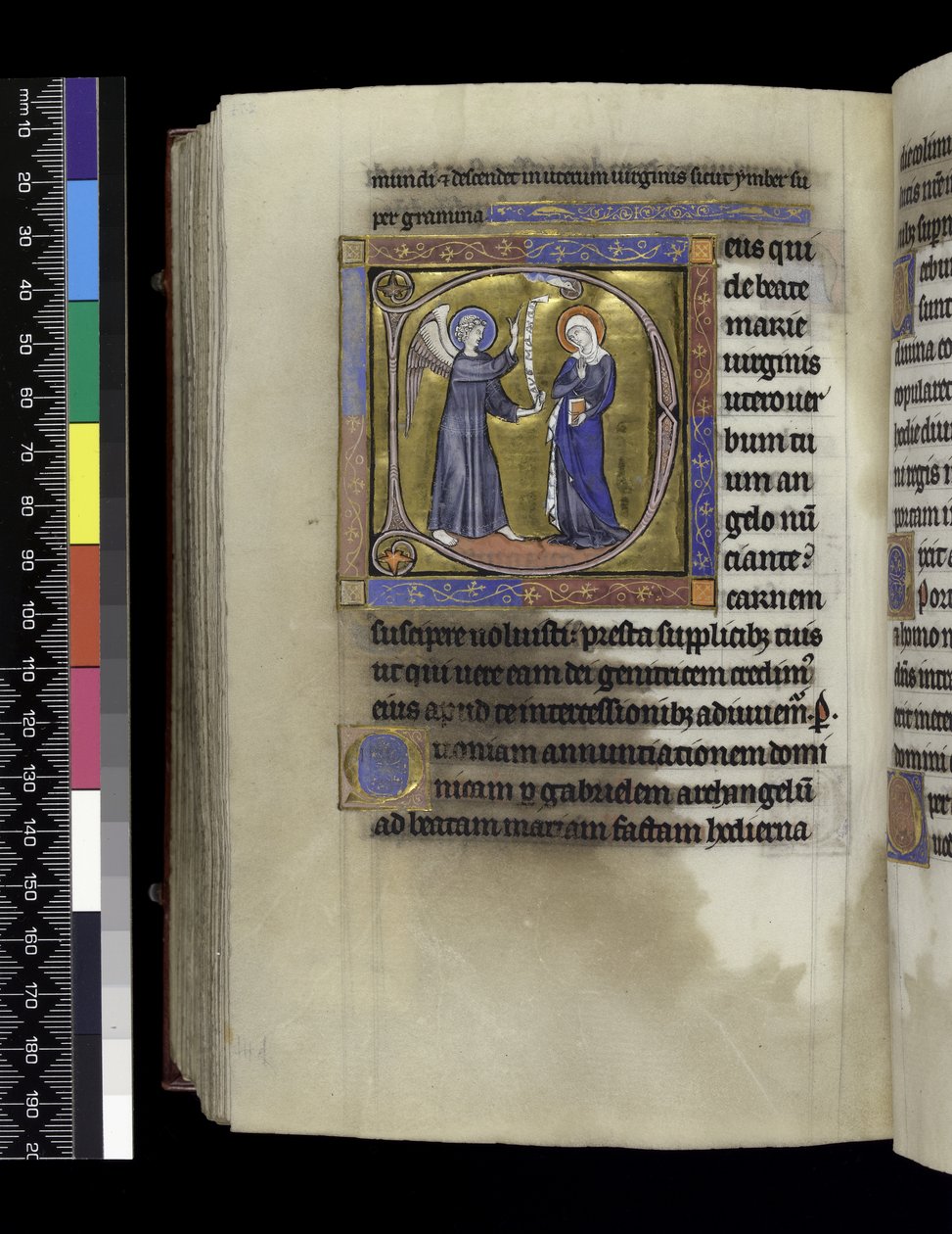 MS 300 f.274v, Kerää, saarnat ja oppitunnit julistusta varten, Ranskan Isabellan psalteri ja Hours, Paris, n. 1265-70 tekijältä French School