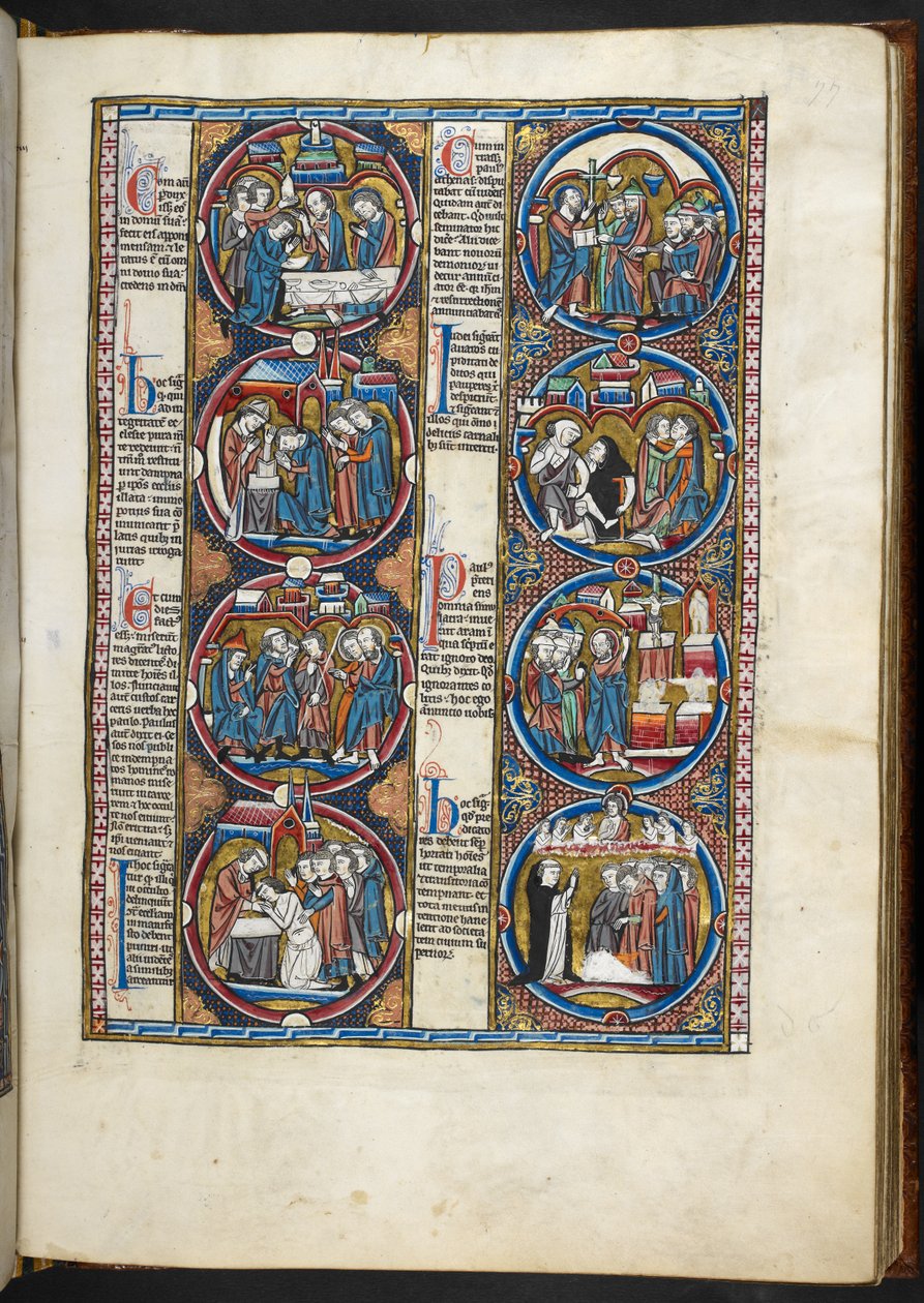 NEITI. Harley 1527, f.77r, miniatyyri Raamatun moraliséesta (vellum) tekijältä French School
