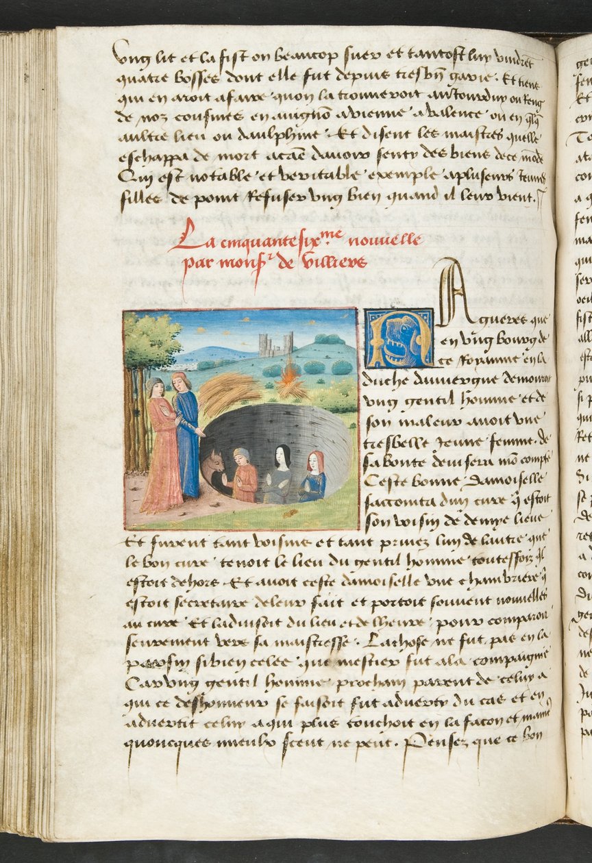 MS Hunter 252 125v sivu Cent Nouvelles Nouvellesista, n. 1461-62 tekijältä French School