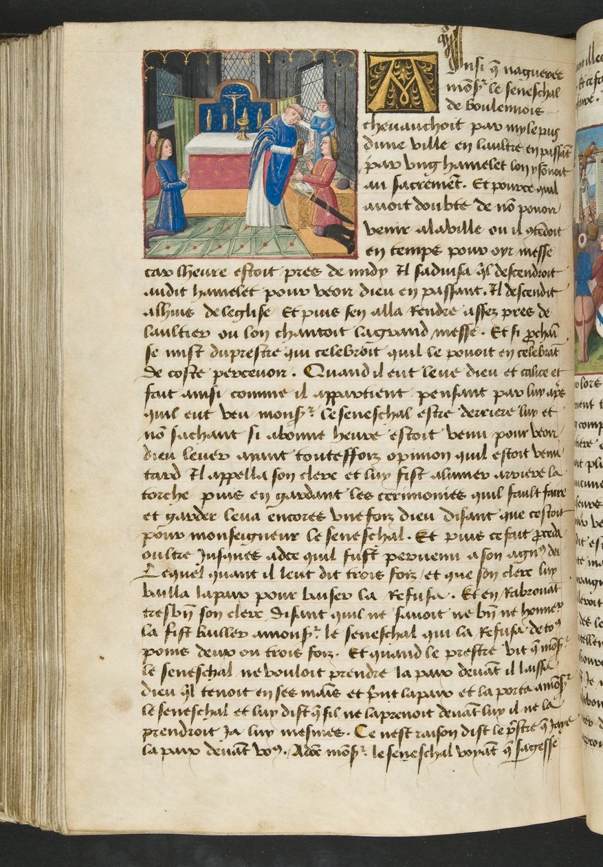 MS Hunter 252 160v sivu Cent Nouvelles Nouvelles, n. 1461-62 tekijältä French School