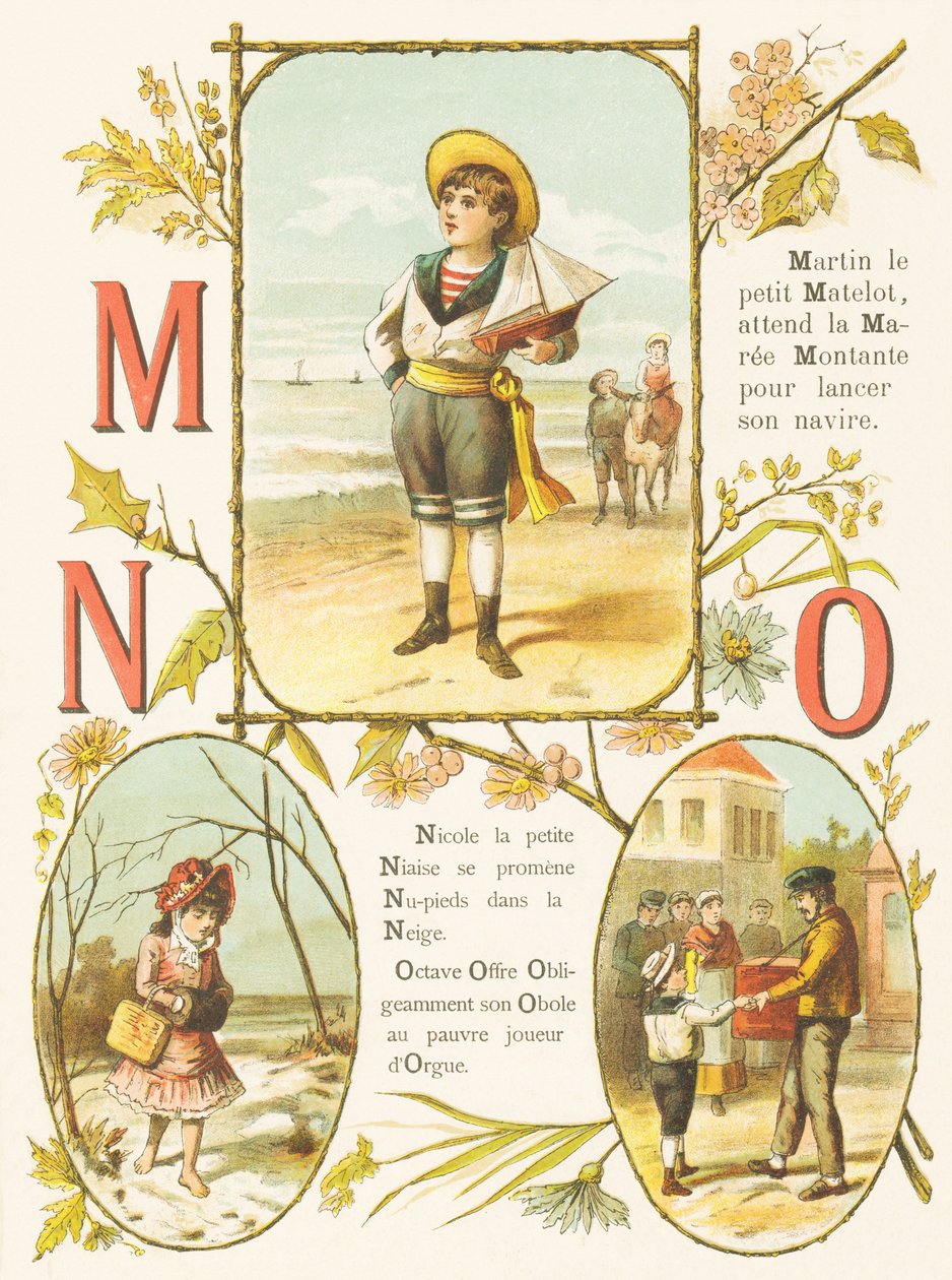 M N W: Merimies, Maree, Niaise, Paljasjalka, Lumi, Obole, Urut tekijältä French School
