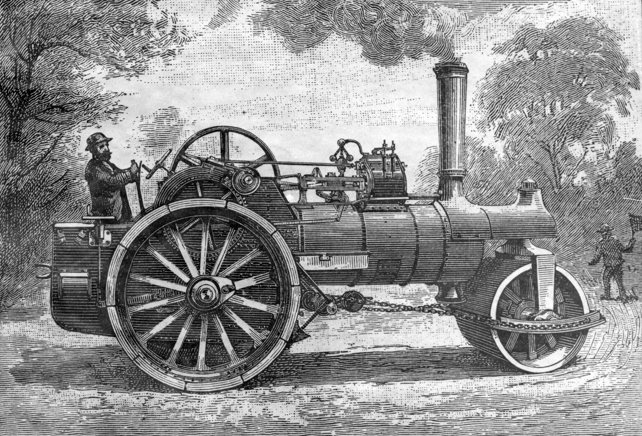 Machine Routiere, otettu Science Illustrésta, 1891 tekijältä French School