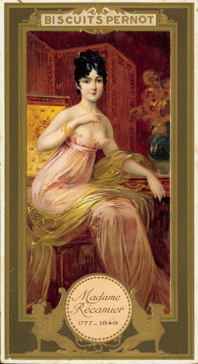 Madame Recamier (kromoliitti) tekijältä French School