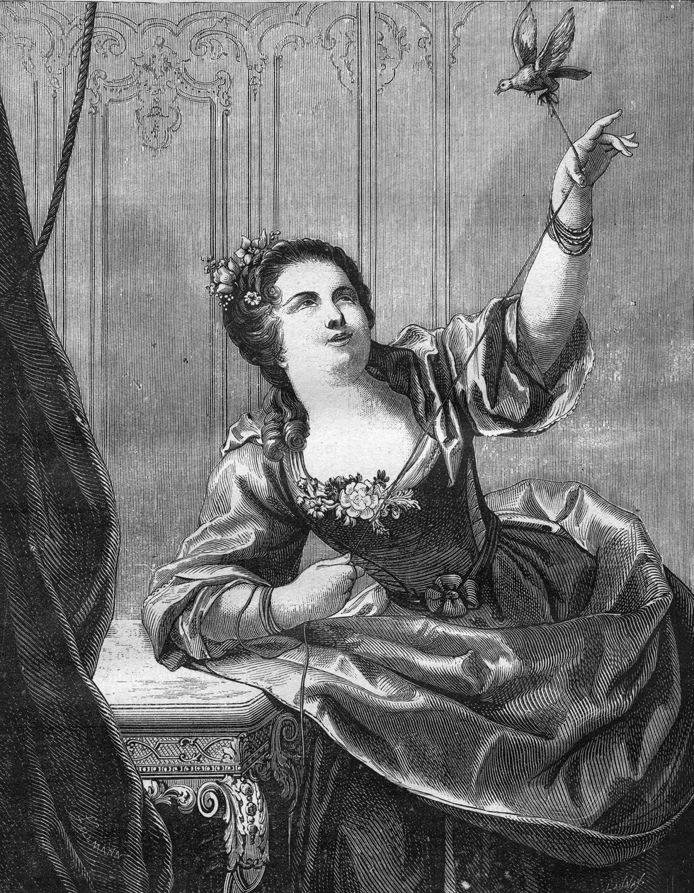 Madame du Favart, Justine du Ronceray (1727-1772) ranskalainen koomikko ja laulaja, Maurice of Sachsenin edistymisen uhri. Tohtori Th. - tekijältä French School