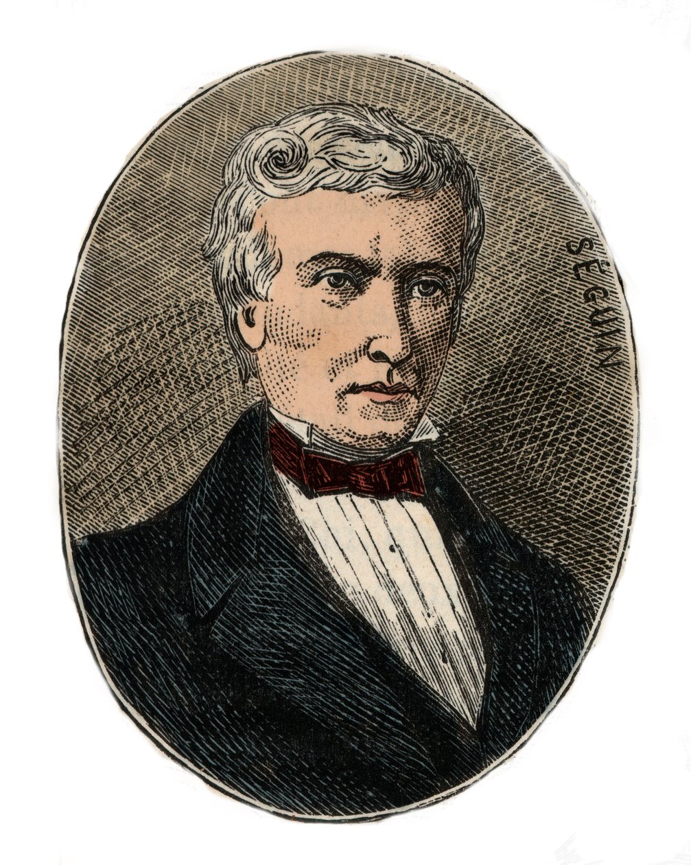 Marc Seguin (1786-1875) arkkitehti ja insinööri - Kaiverrus Alexis Clercin teokseen "Sciences à la range de tous - suosittu fysiikka ja kemia" - 1800-luvun loppu - Yksityinen kokoelma tekijältä French School