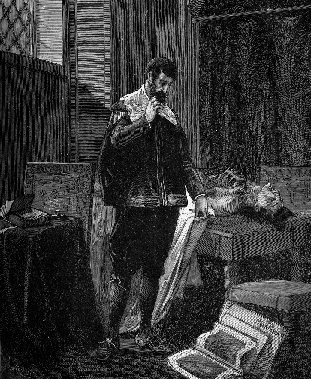 Marcello Malpighi (1628-1694), italialainen ruumiinavausta harjoittava lääkäri ja anatomi. tekijältä French School