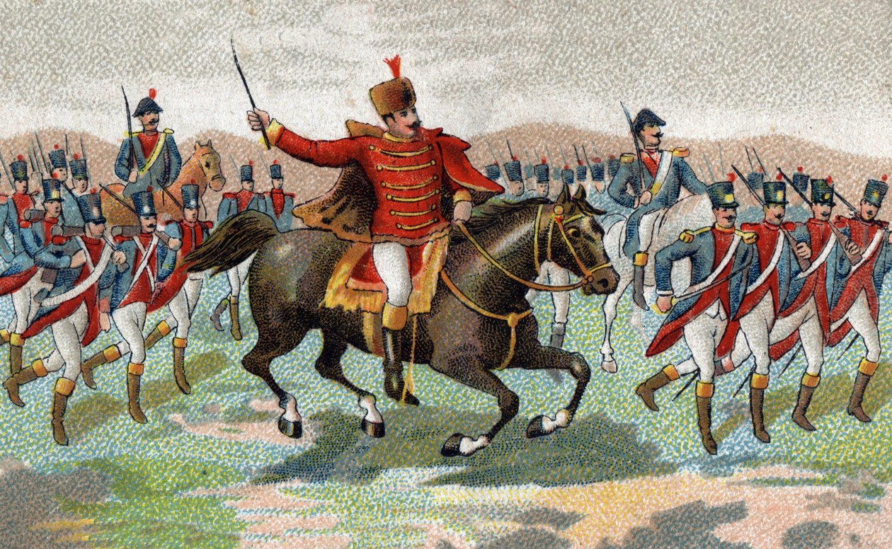 Marechal Joachim Murat Ienan taistelussa (Saksa, 14. lokakuuta tekijältä French School
