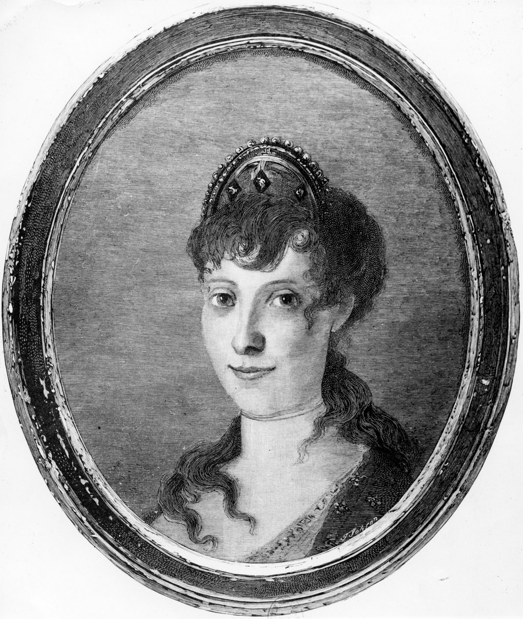Maria Letizia Ramolino nuorena naisena tekijältä French School
