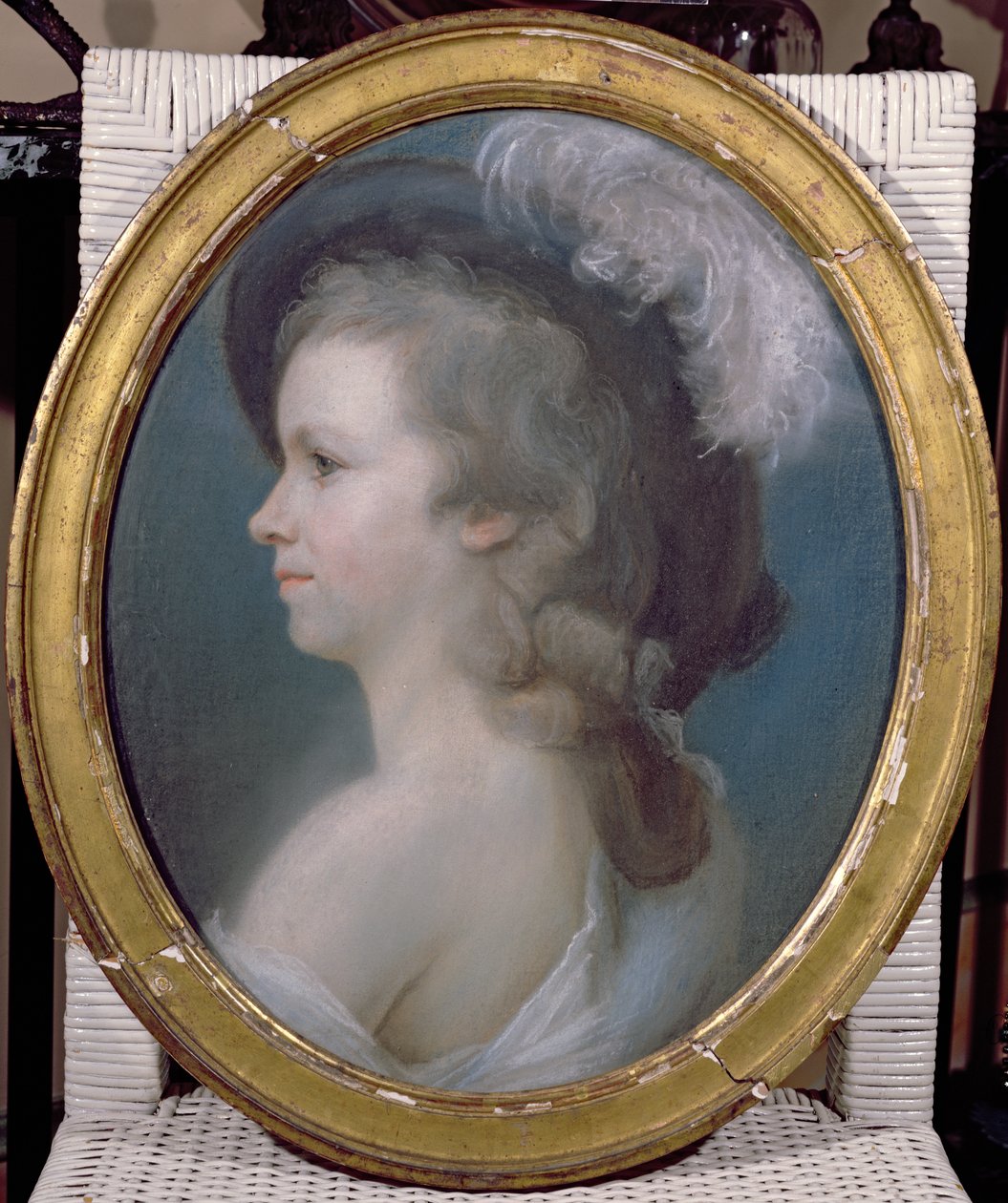 Marie Anne Paulze (1758-1836) nuorena tyttönä tekijältä French School
