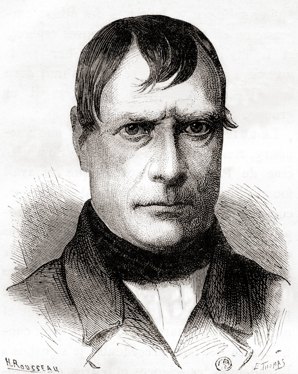 Marie Jean Pierre Flourens, "Les Merveilles de la Science", julkaistu n. 1870 (litho) tekijältä French School