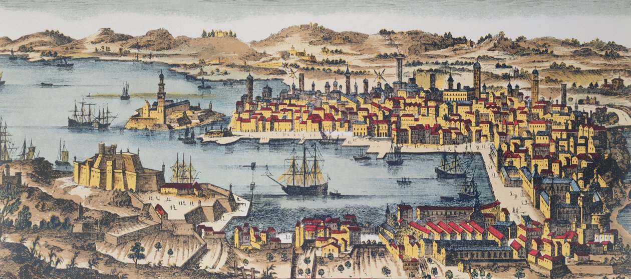Marseille 1600-luvun lopussa tekijältä French School