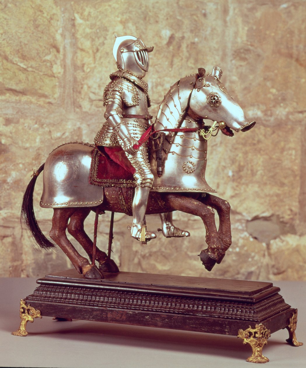 Malli hevosesta ja ratsastajasta, n. 1640 tekijältä French School