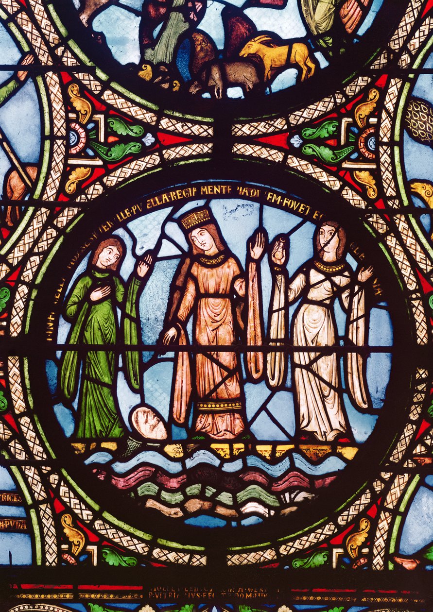 Mooses pelastettu vedestä, 1100-1300-luku tekijältä French School
