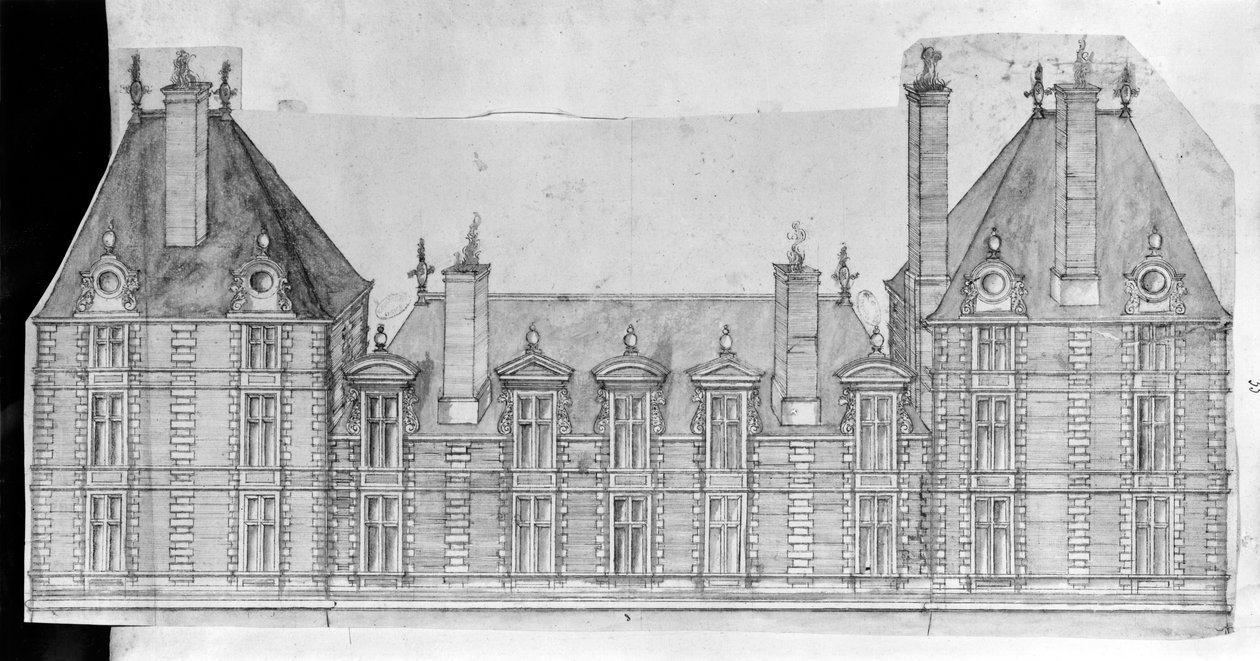 Ms 1001 fol.33, Chateau de Rosny tekijältä French School