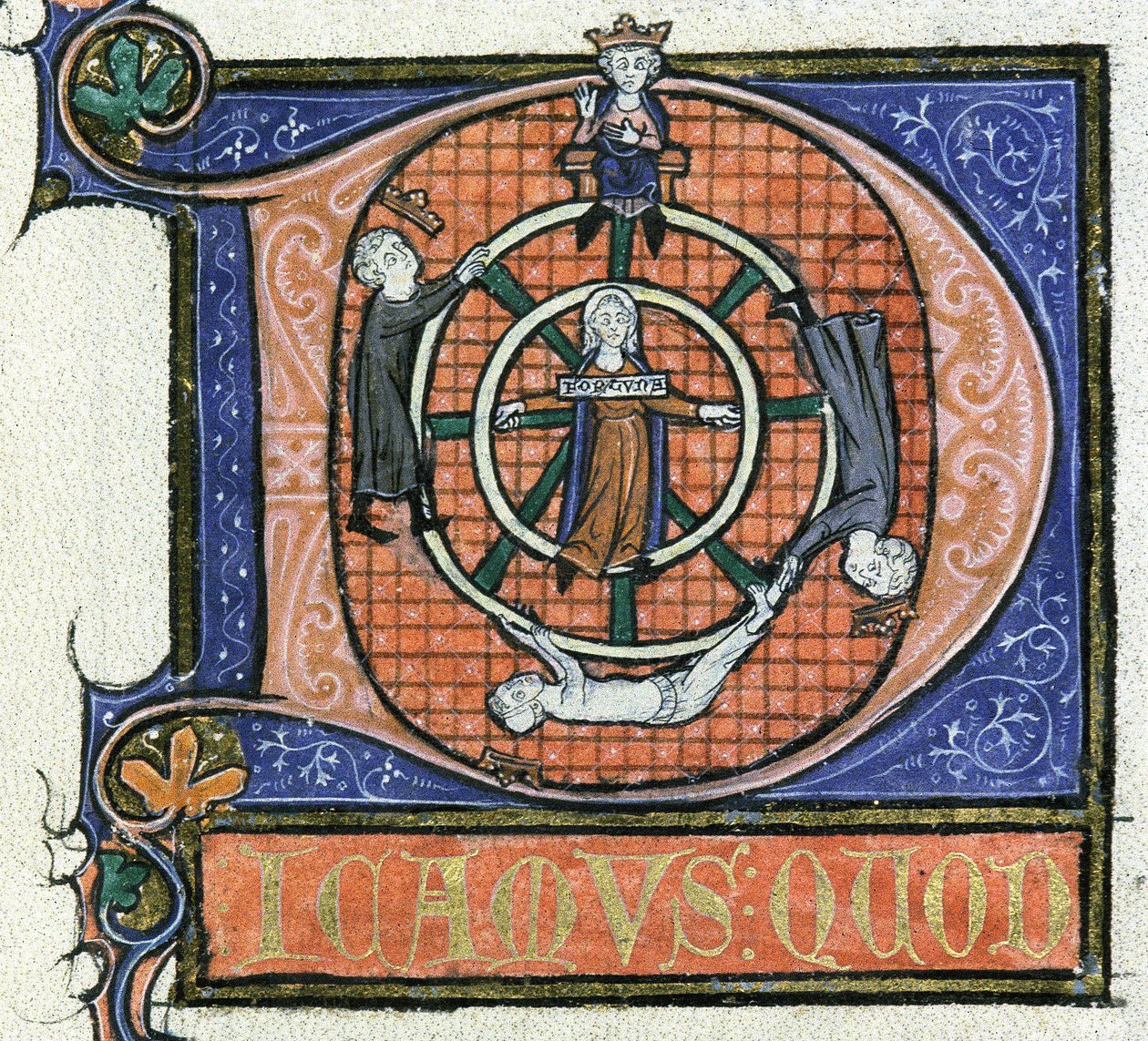 Ms 3469 fol.38 The Wheel of Fortune, Aristoteleen 