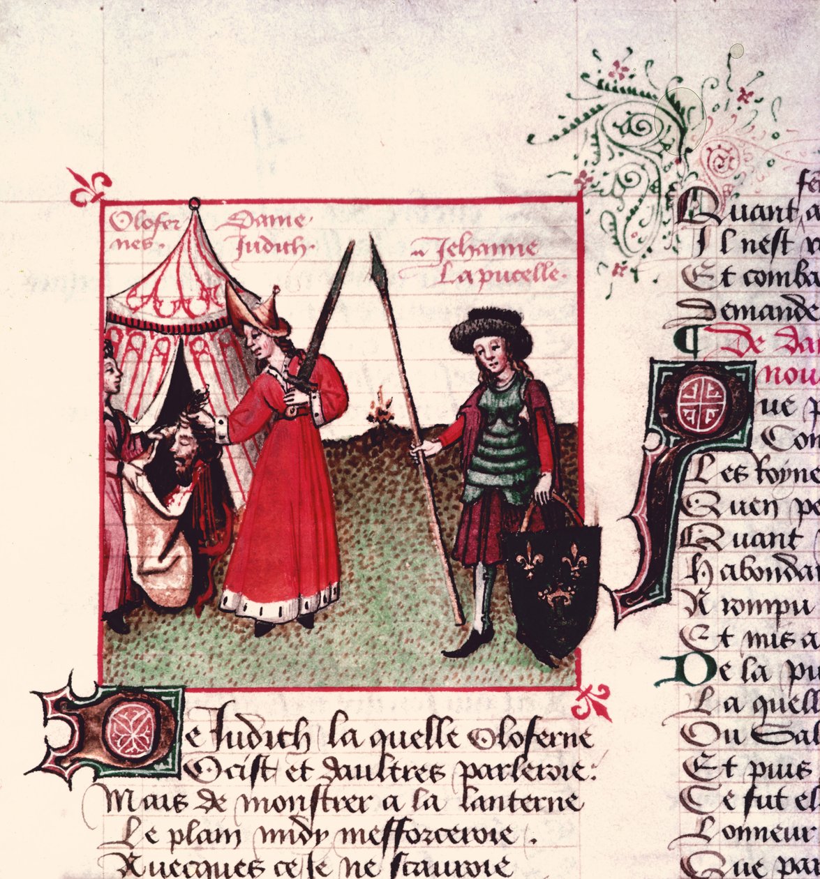 Ms Fr 12476 Judith ja Holofernes ja Jeanne d