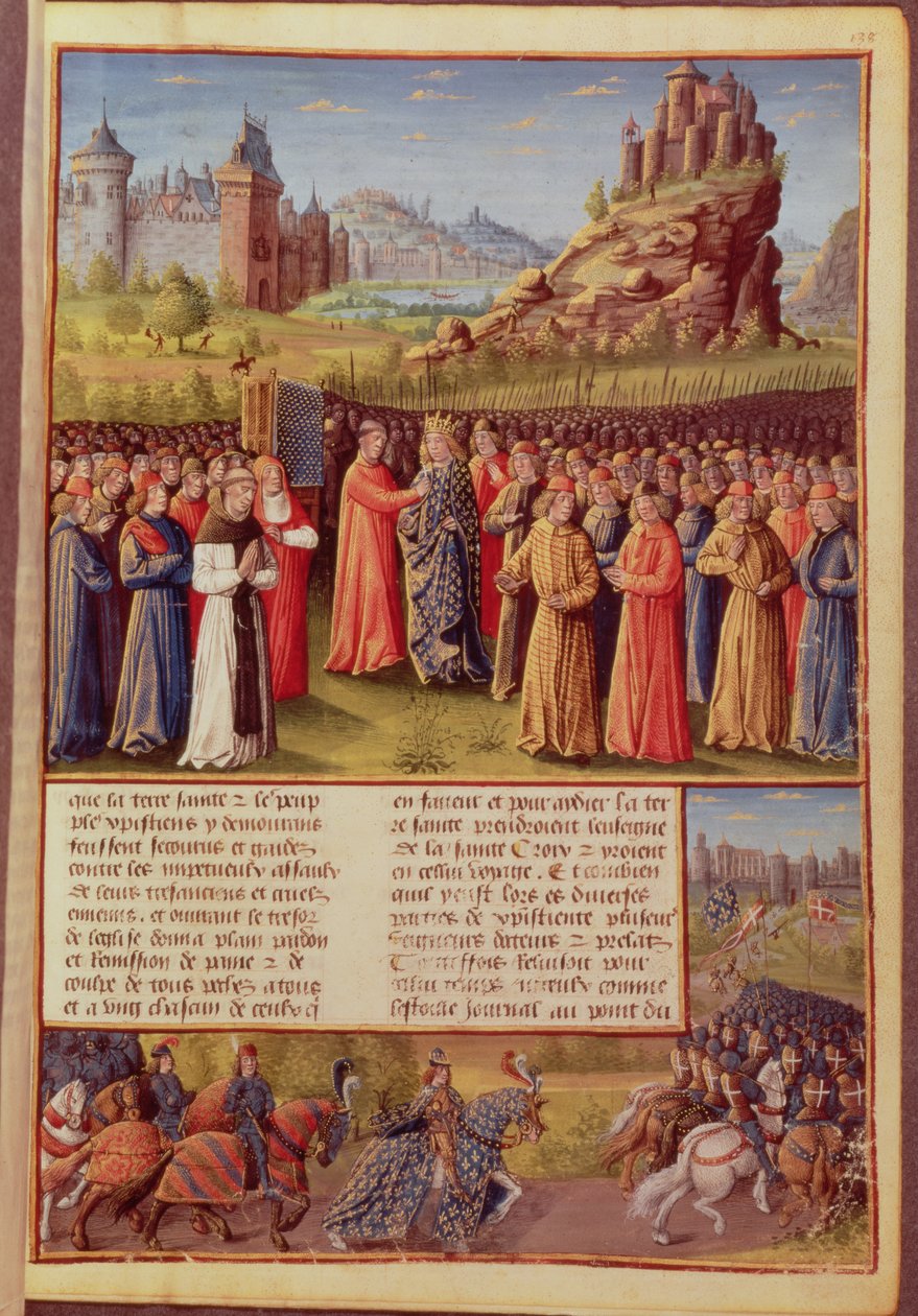 Ms Fr 5594 f.138 Saint Bernard (n. 1090-1153) Clairvaux