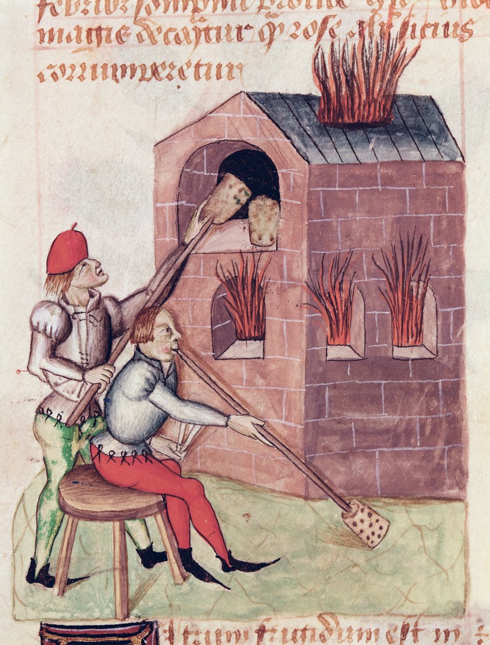 Ms Lat 993 L.9.28 f.138r lasipuhaltimet, valmistaja Dioscorides Tractatus de Herbis tekijältä French School